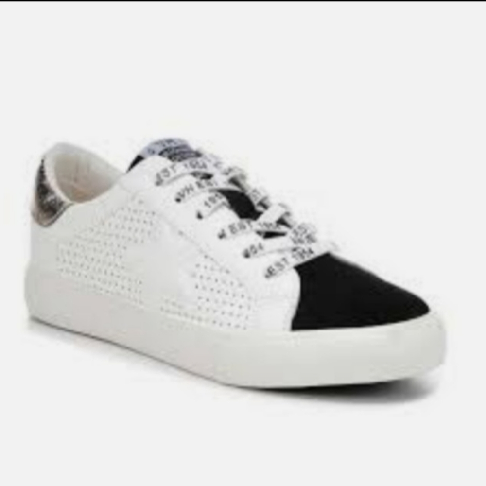 Vintage Havana Khloe Perforated Slip On Sneakers